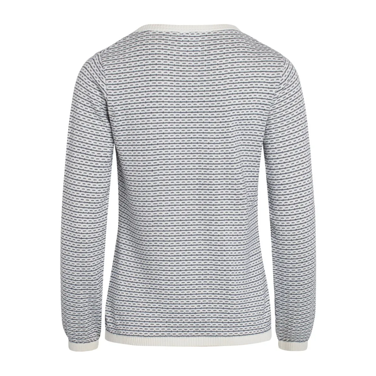 Klitmøller Collective Silje Knit bluse, dame (Cream Navy)-KLITMØLLER COLLECTIV Clearance