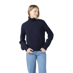 Klitmøller Collective Svale Knit striktrøje, dame (Navy)-KLITMØLLER COLLECTIV New
