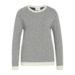 Klitmøller Elaine Knit Sweater, dame (Cream Navy)-KLITMØLLER COLLECTIV Best