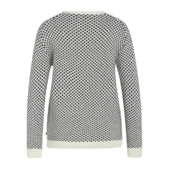 Klitmøller Elaine Knit Sweater, dame (Cream Navy)-KLITMØLLER COLLECTIV Best