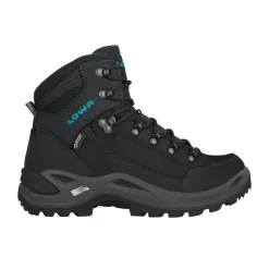 Renegade Evo Mid Wide GTX vandrestøvle, dame (Asphalt Turqoise)-LOWA Outlet