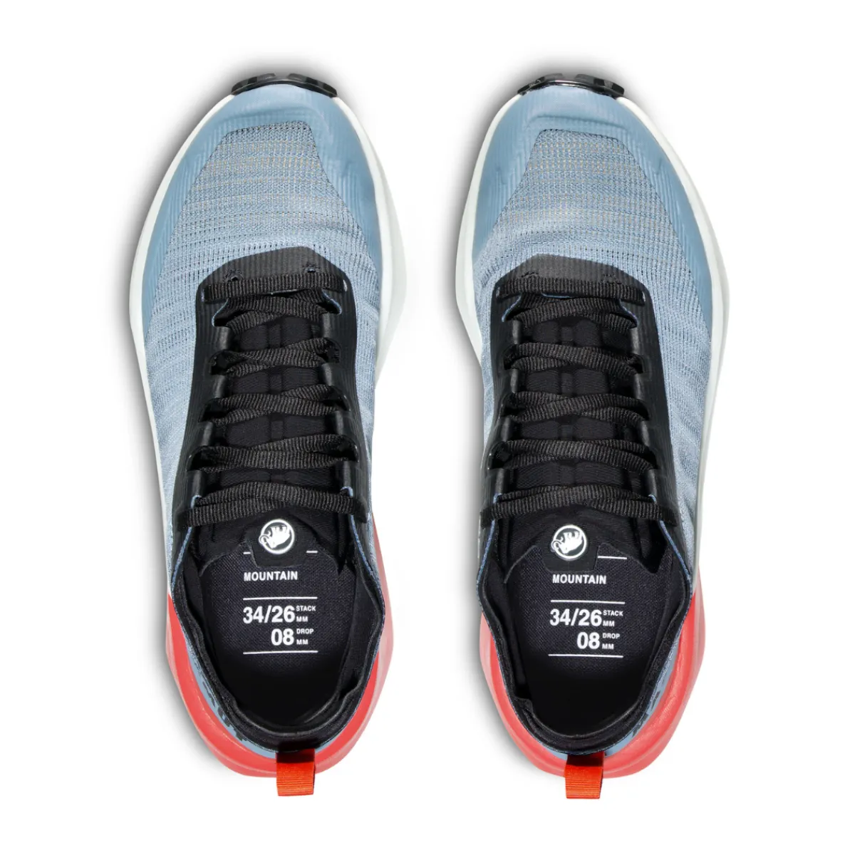 Aenergy Trail All Mountain Low trailsko, herre (Nebla / Red)-MAMMUT Online