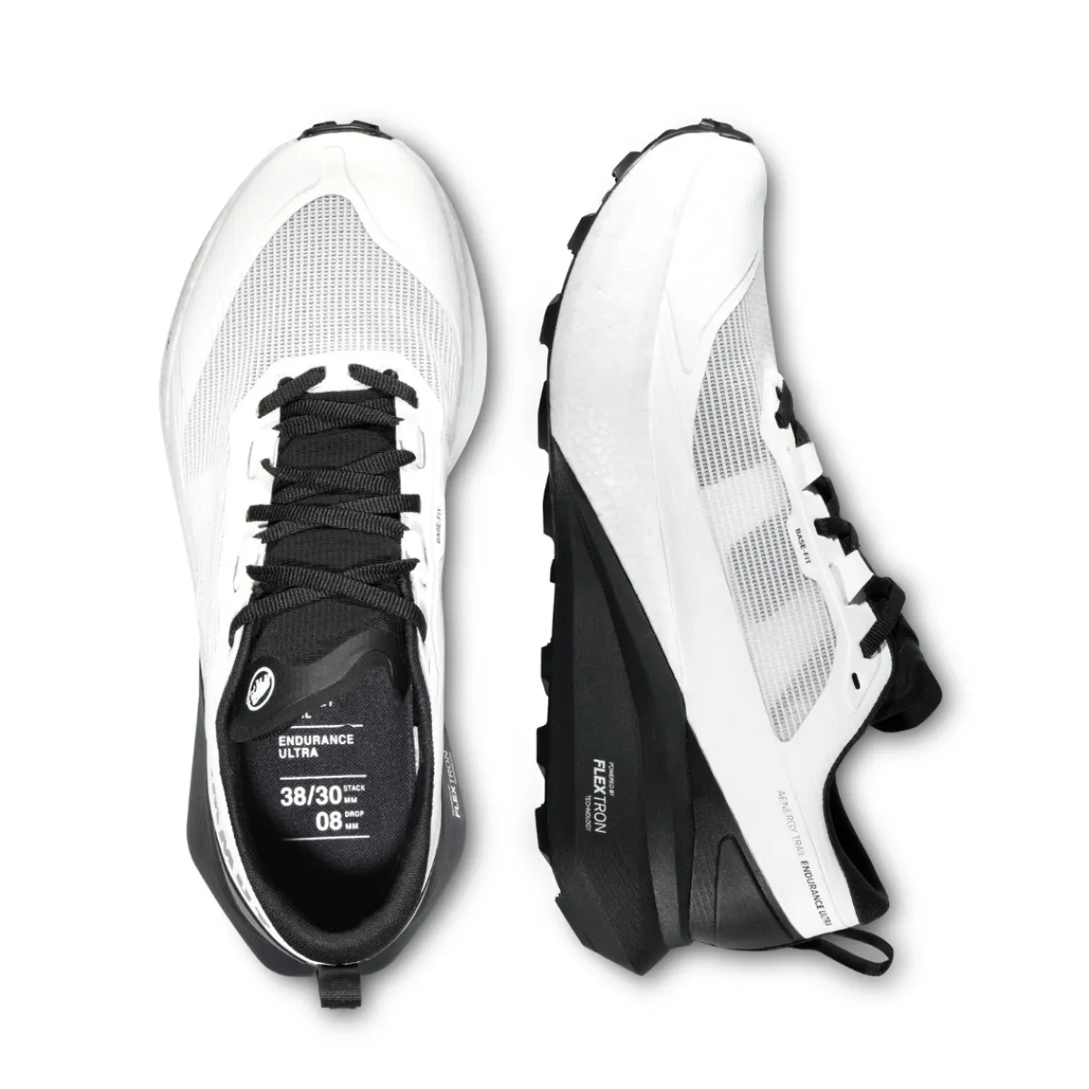 Aenergy Trail Endurance Ultra Low trailsko, herre (White / Black)-MAMMUT Best
