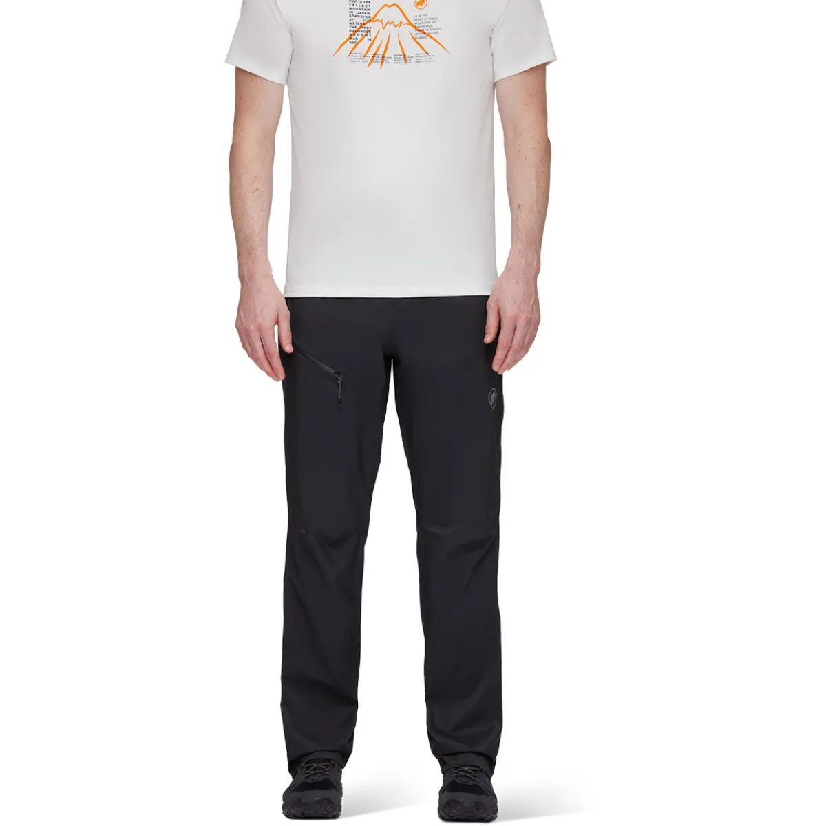 Alto Light HS skal- og regnbukser, herre (Black)-MAMMUT Clearance