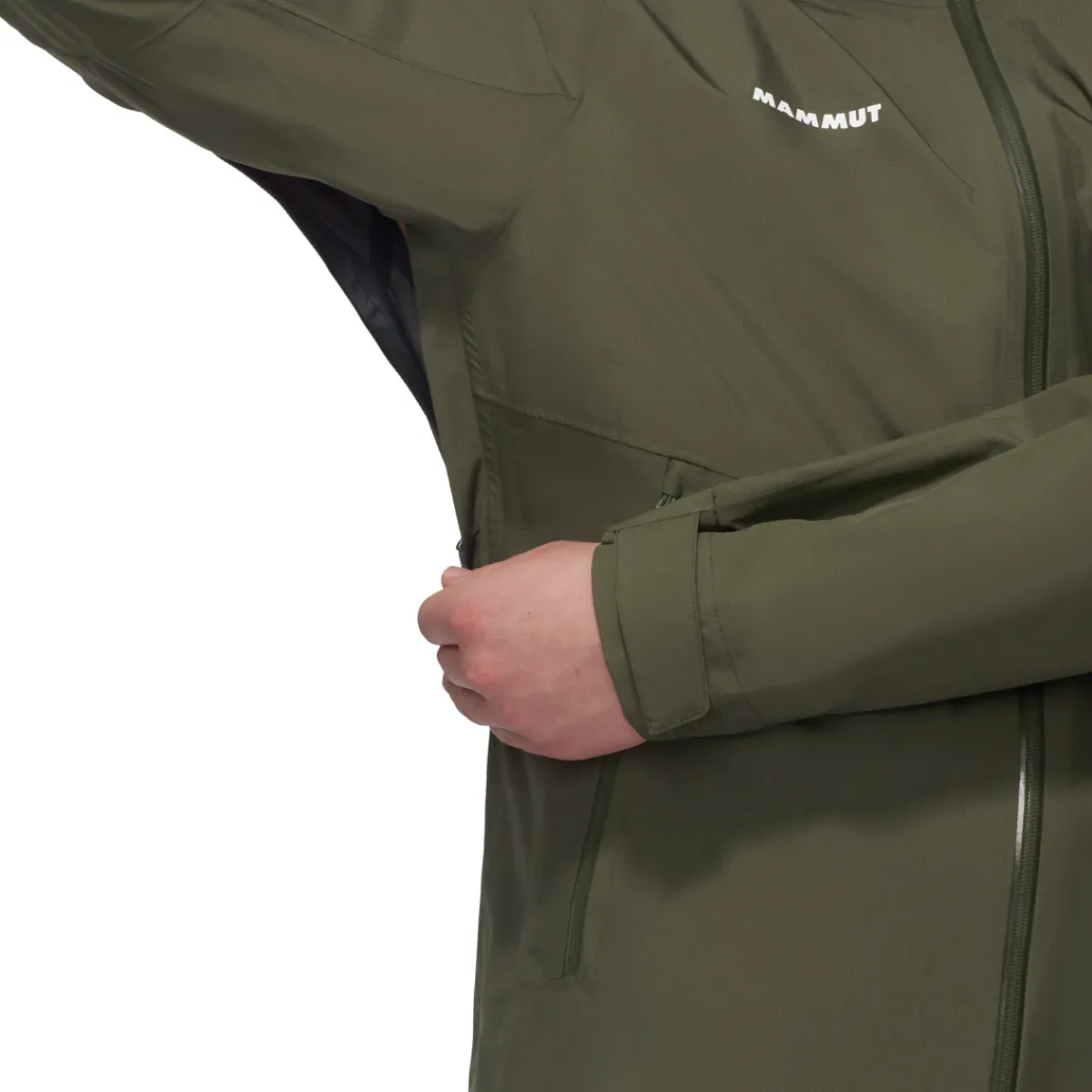 Alto Light HS Skal- og regnjakke, herre (Dark Marsh)-MAMMUT Best