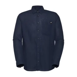 Alvra Summer LS Shirt, herre (Marine)-MAMMUT Sale