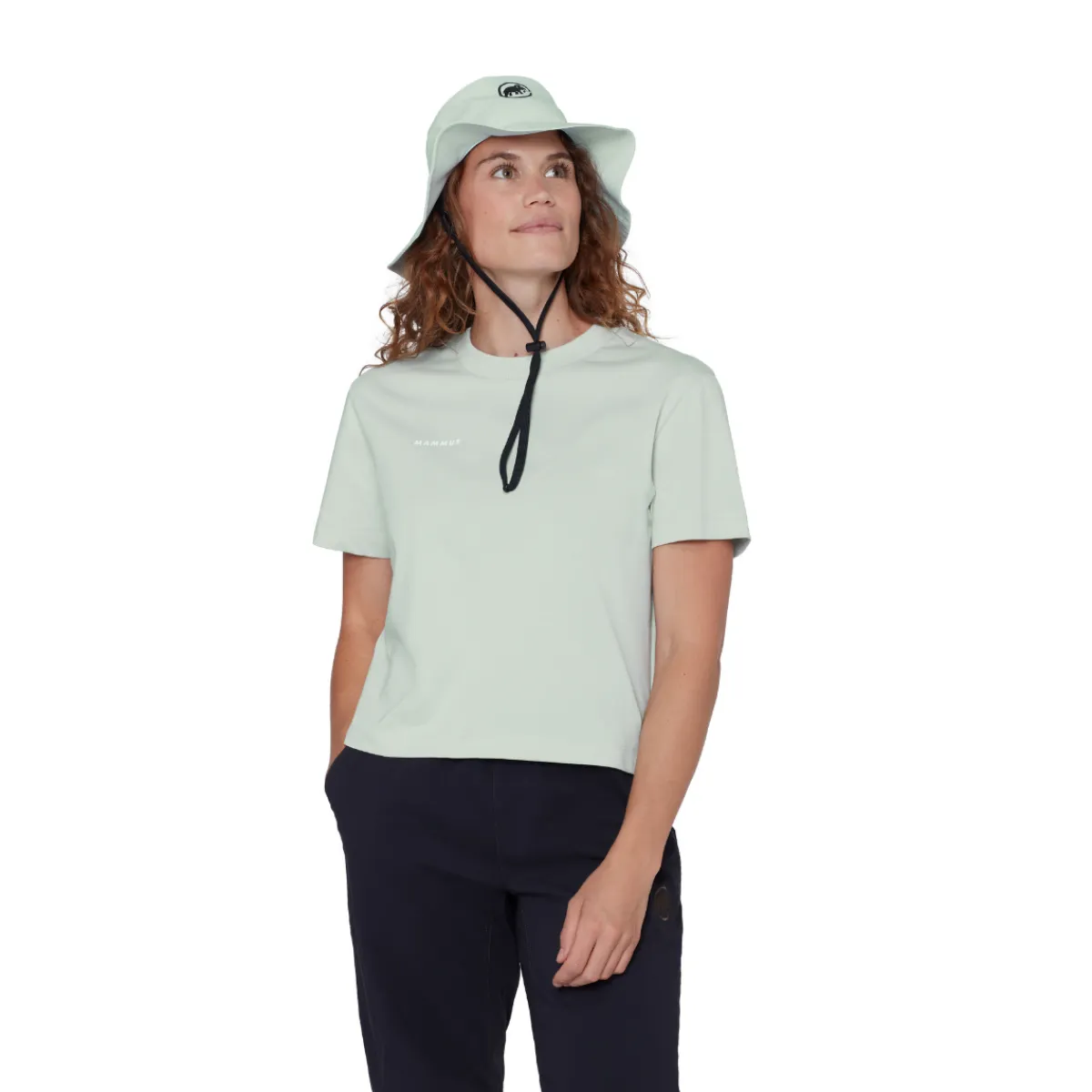 Base Cropped T-shirt, dame (Glacier)-MAMMUT Online