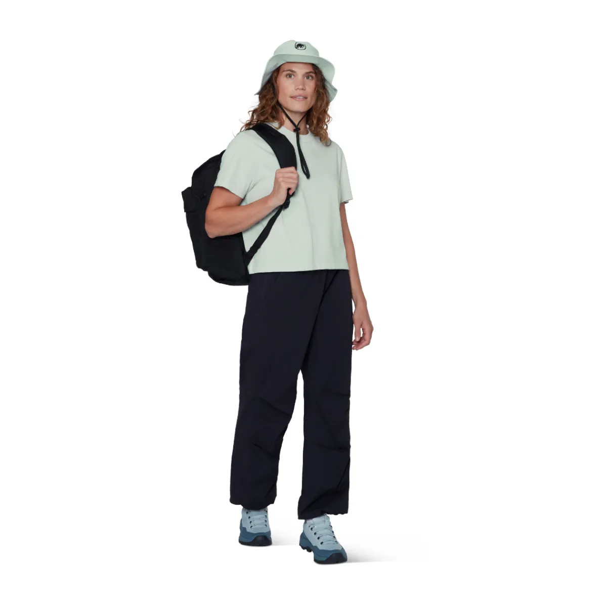 Base Cropped T-shirt, dame (Glacier)-MAMMUT Online
