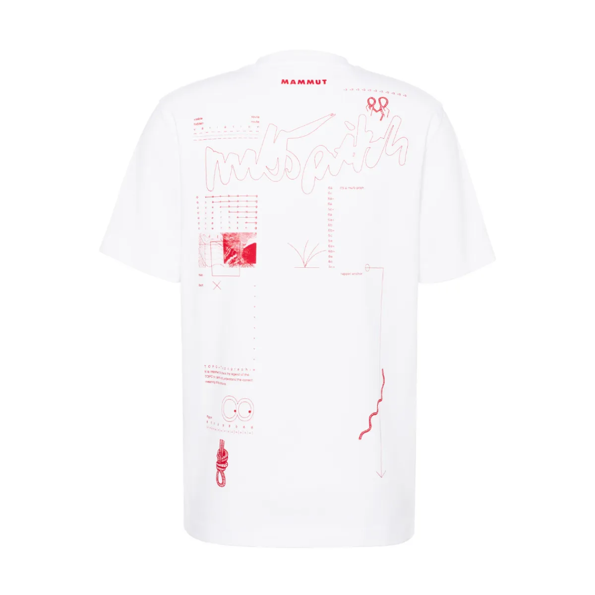 Base T-shirt Multi-Pitch, herre (White)-MAMMUT