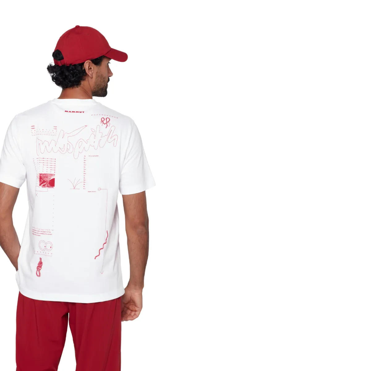 Base T-shirt Multi-Pitch, herre (White)-MAMMUT