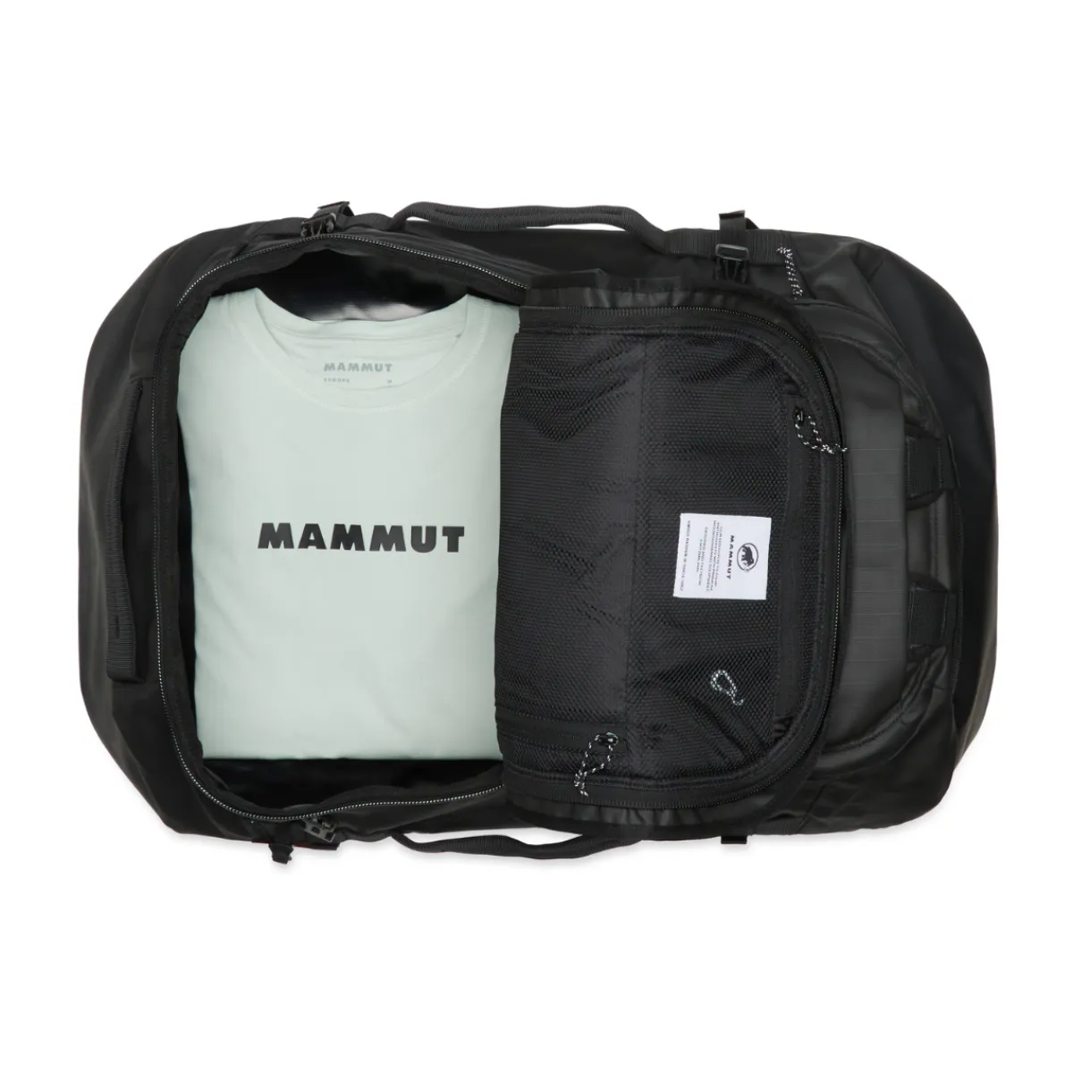 Cargo 70 L duffelbag (Black)-MAMMUT Sale
