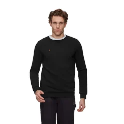 Core ML Crew Neck "Alpinist", herre (Black)-MAMMUT Hot