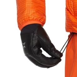 Eiger Nordwand Light Down IN Hooded Dunjakke, herre (Black / Orange)-MAMMUT Best