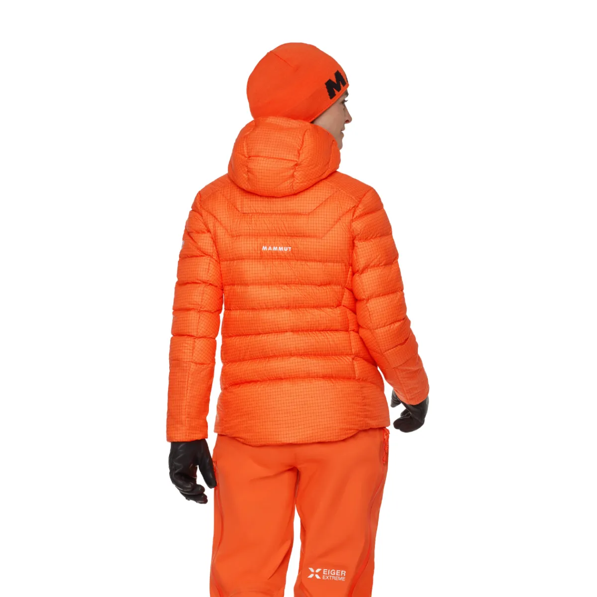 Eiger Nordwand Light Down IN Hooded Dunjakke, dame (Eiger Orange)-MAMMUT Hot