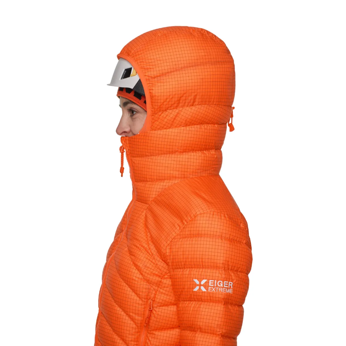 Eiger Nordwand Light Down IN Hooded Dunjakke, dame (Eiger Orange)-MAMMUT Hot