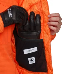 Eiger Nordwand Light Down IN Hooded Dunjakke, dame (Eiger Orange)-MAMMUT Hot