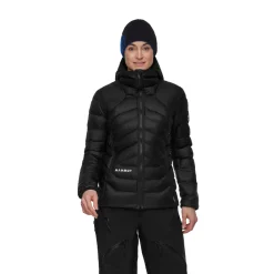 Eiger Nordwand Light Down IN Hooded Dunjakke, dame (Black)-MAMMUT Clearance