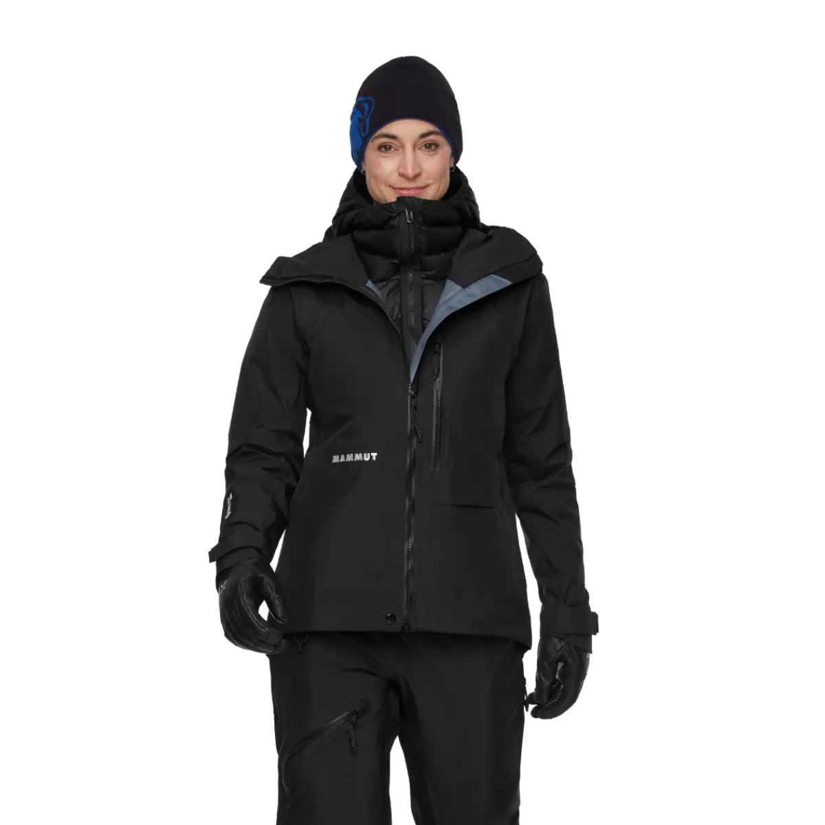 Eiger Nordwand Light Down IN Hooded Dunjakke, dame (Black)-MAMMUT Clearance