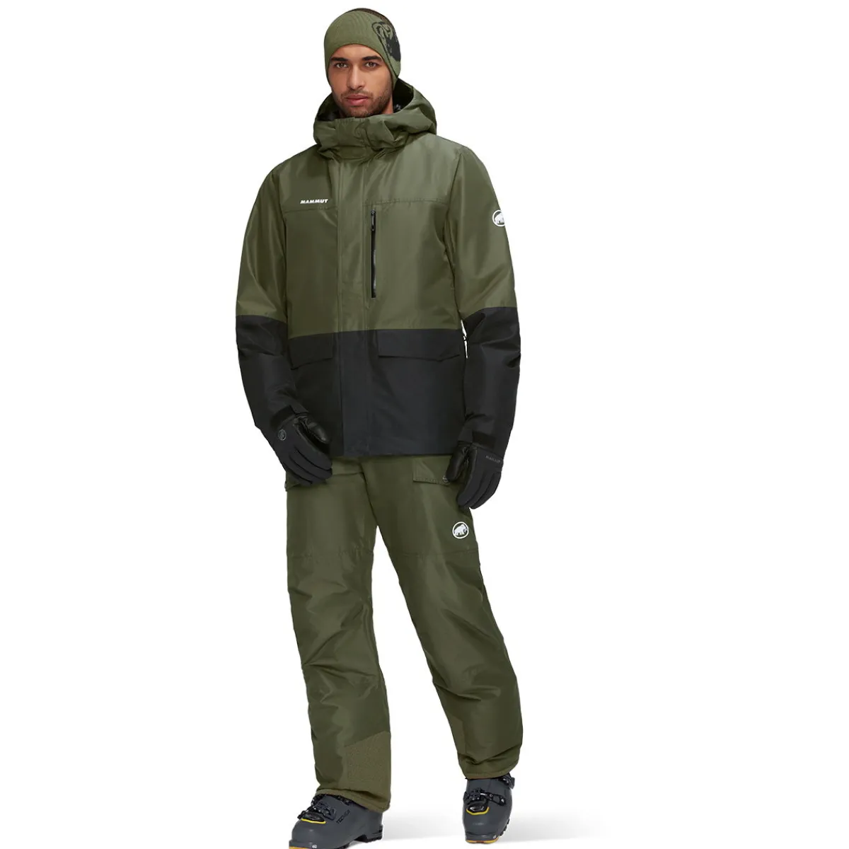 Fall Line HS Thermo Skijakke, herre (Dark-Marsh)-MAMMUT Outlet