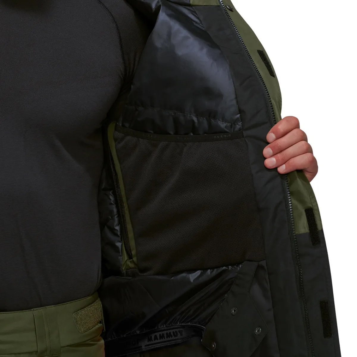 Fall Line HS Thermo Skijakke, herre (Dark-Marsh)-MAMMUT Outlet