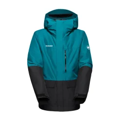 Fall Line HS Thermo skijakke, herre (Deep Teal)-MAMMUT Hot