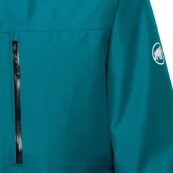 Fall Line HS Thermo skijakke, herre (Deep Teal)-MAMMUT Hot