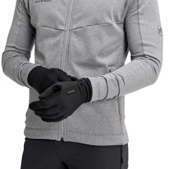 Fleece Pro Glove (Black)-MAMMUT Sale