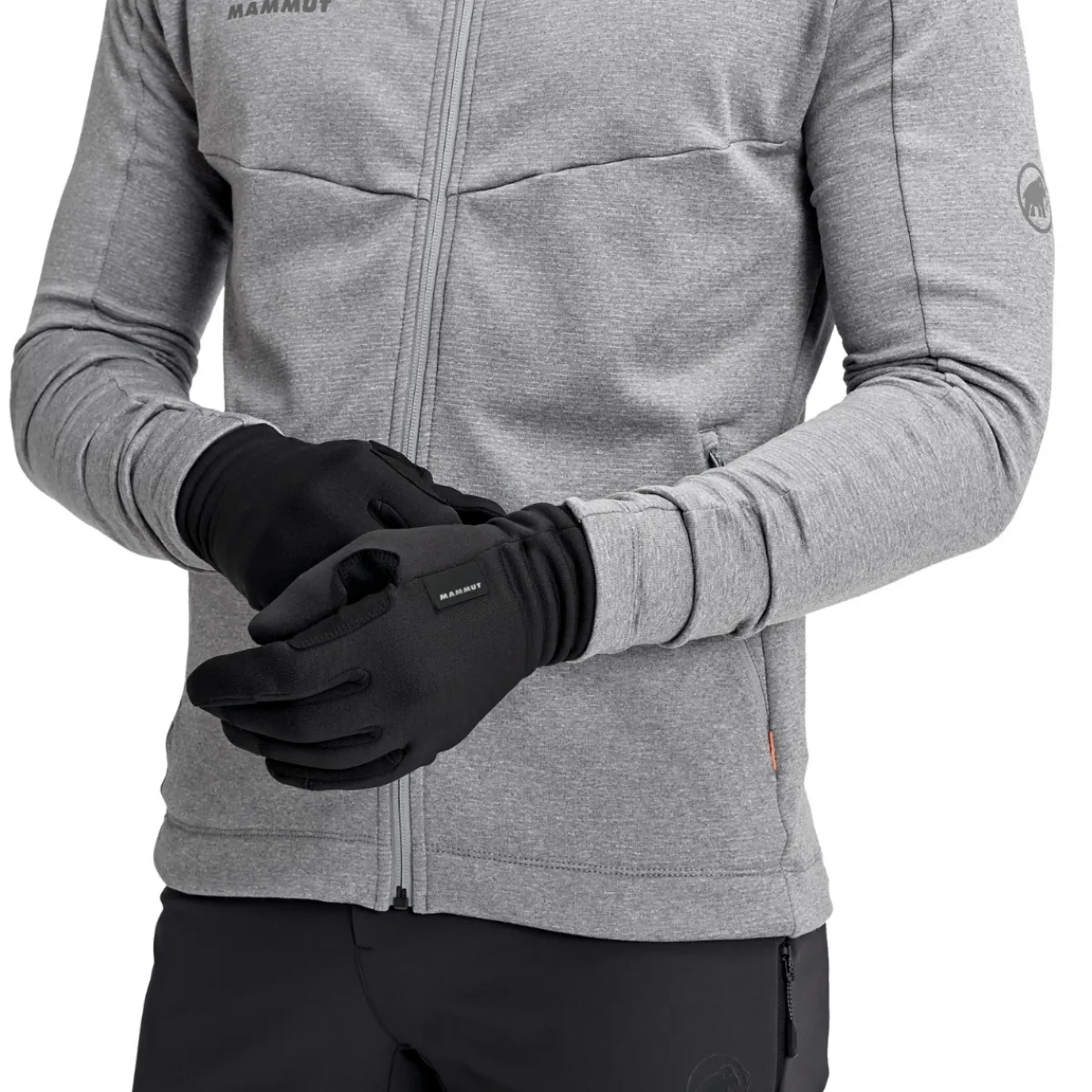 Fleece Pro Glove (Black)-MAMMUT Sale