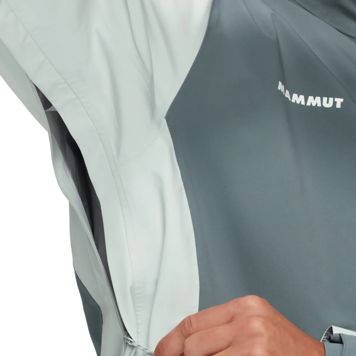 Linard Guide HS Hooded Skaljakke, herre (Silver Sage)-MAMMUT Outlet