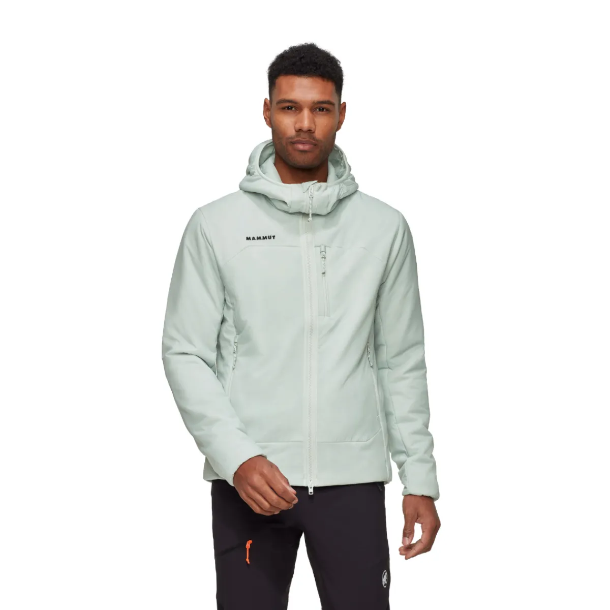 Rime IN Hooded Fiberjakke, herre (Silver Sage)-MAMMUT Online