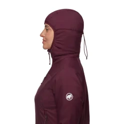 Rime IN Hooded Fiberjakke, dame (Vin)-MAMMUT Best