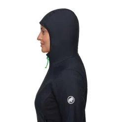 Rime Light IN Hybrid Hooded Softshell, dame (Black)-MAMMUT Hot