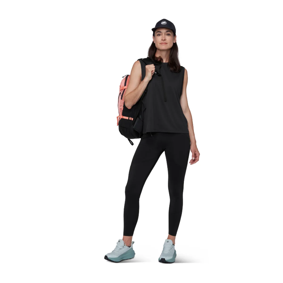 Selun FL Cap Top, dame (Black)-MAMMUT Clearance