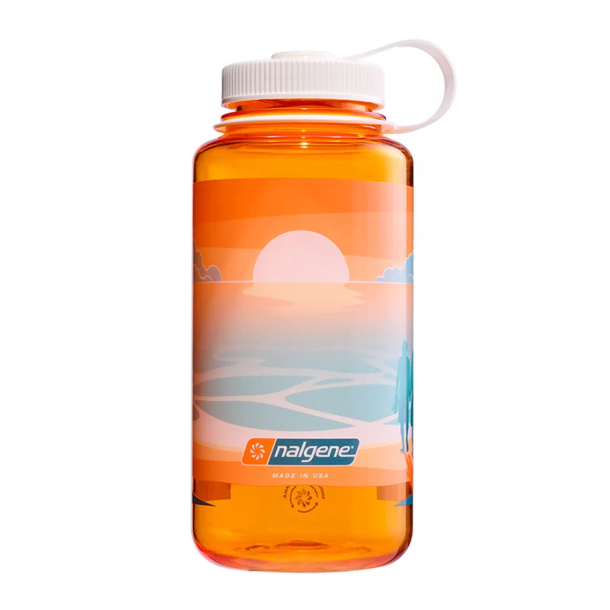 Wide Mouth Sustain drikkedunk 1 L (Clementine Sunset)-NALGENE