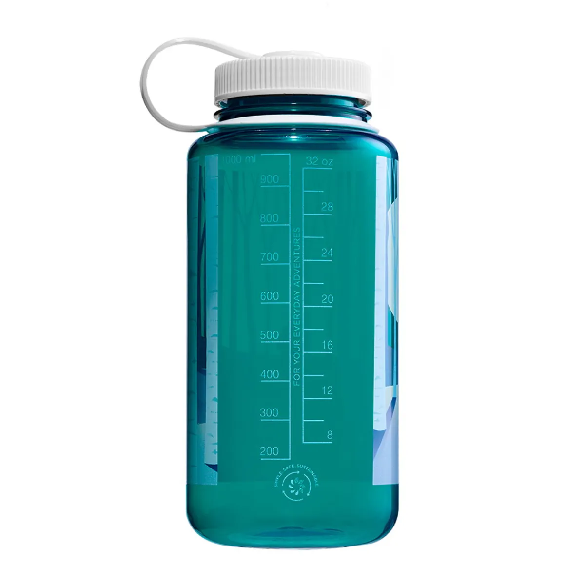 Wide Mouth Sustain drikkedunk 1 L (Landscape Forest)-NALGENE Discount