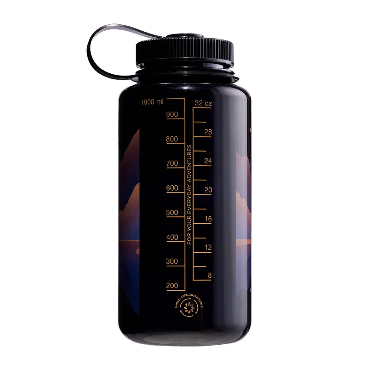 Wide Mouth Sustain drikkedunk 1 L (Grey Moonset)-NALGENE Hot