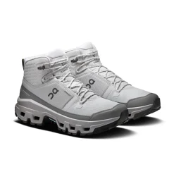 ON Cloudrock Mid WP vandrestøvle, herre (Glacier / Alloy)- Outlet