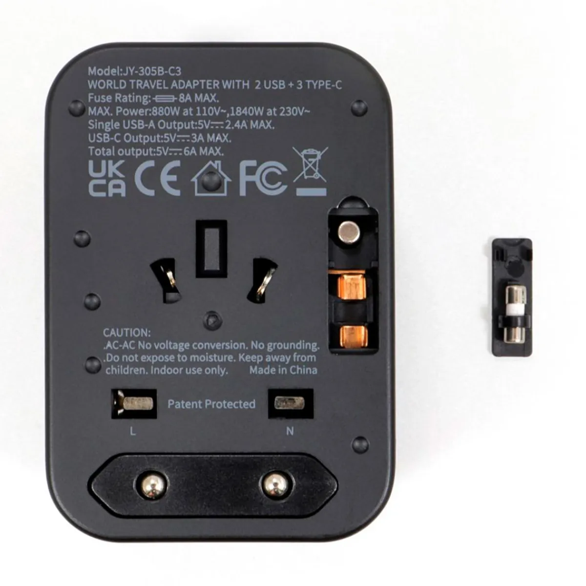Travel Adapter - global oplader-ORIGIN OUTDOORS Best
