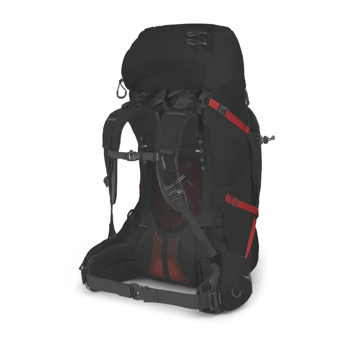 Aether Plus 70 L vandrerygsæk, herre (Black)-OSPREY Discount