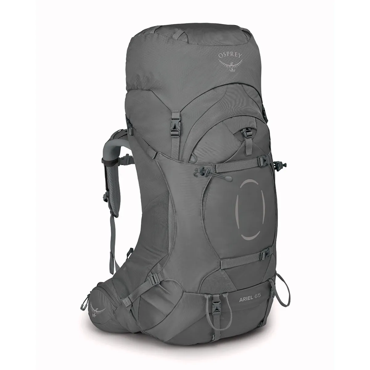 Ariel 65 L vandrerygsæk, dame (Medium Grey)-OSPREY Discount