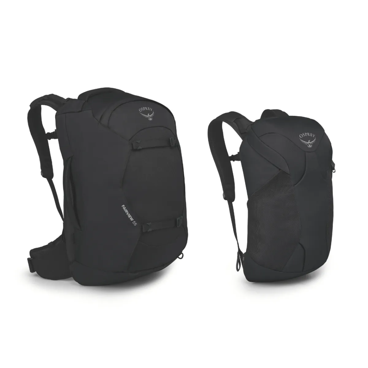 Fairview 55 L rejserygsæk, dame (Black)-OSPREY Outlet