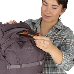 Fairview 40 L rejsetaske, dame (Graphite Purple)-OSPREY New