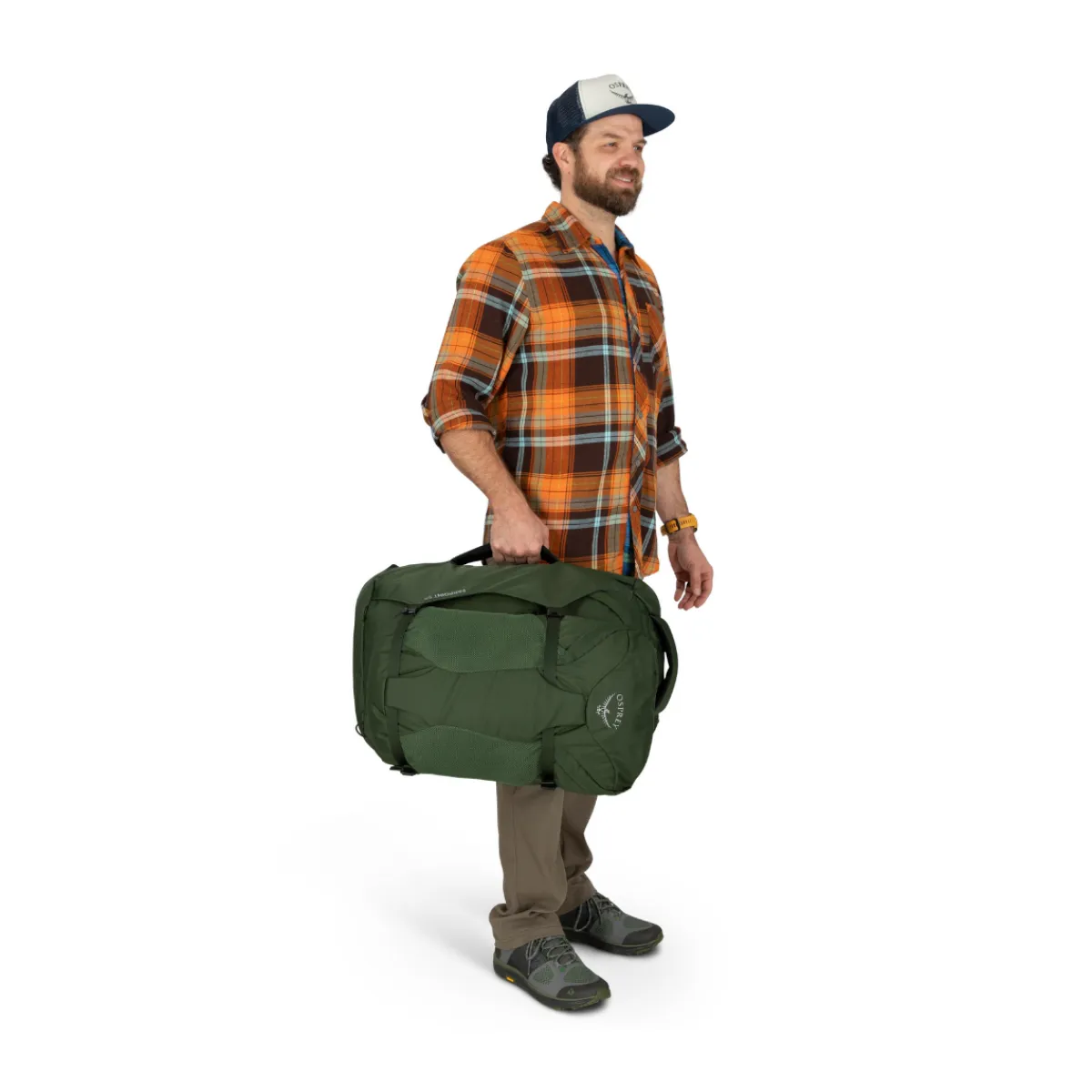 Farpoint Travel Pack 55 L rejserygsæk, herre (Gopher Green)-OSPREY Outlet