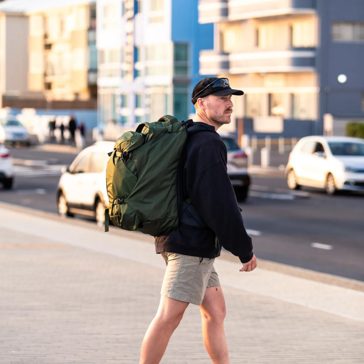 Farpoint Travel Pack 55 L rejserygsæk, herre (Gopher Green)-OSPREY Outlet