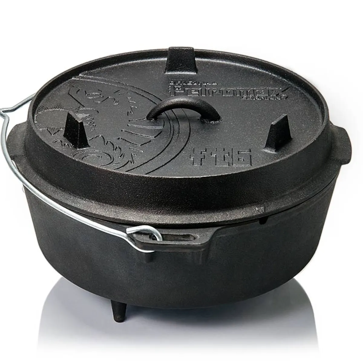 Dutch Ovn ft 6", 5,5 ltr. støbejernsgryde-PETROMAX Sale