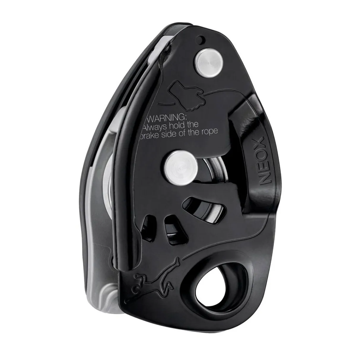 Neox Rebbremse (Black)-PETZL Online