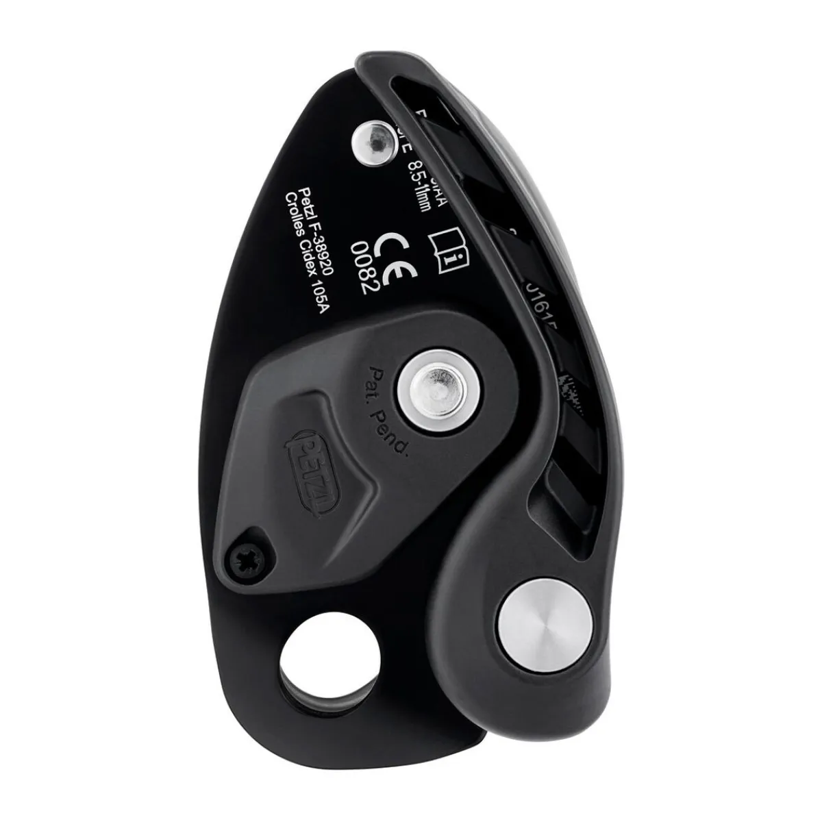 Neox Rebbremse (Black)-PETZL Online