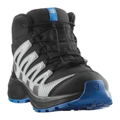 Youth XA Pro V8 Mid CSWP vandrestøvle, junior (Black/Blue)-SALOMON Clearance