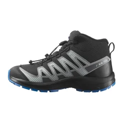 Youth XA Pro V8 Mid CSWP vandrestøvle, junior (Black/Blue)-SALOMON Clearance