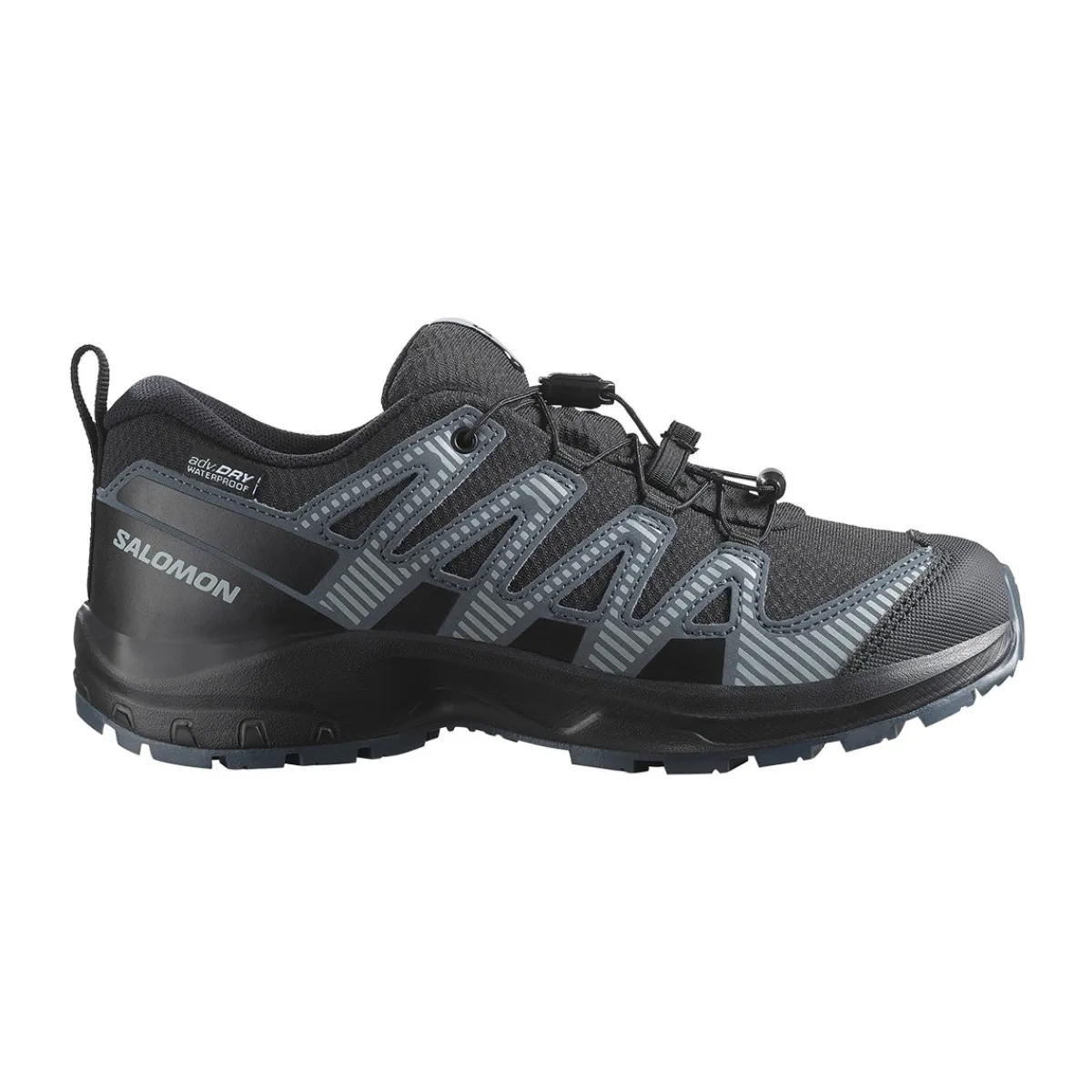 Youth XA Pro V8 WP vandresko, junior (Black Quarry)-SALOMON New